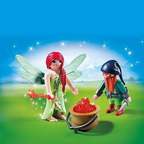 PLAYMOBIL - Fee und Zwerg des Waldes - - PLAY6842