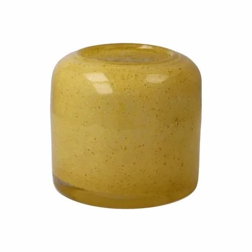 Glasvase Lemon Butter gelb 11 cm in gelb von Goebel