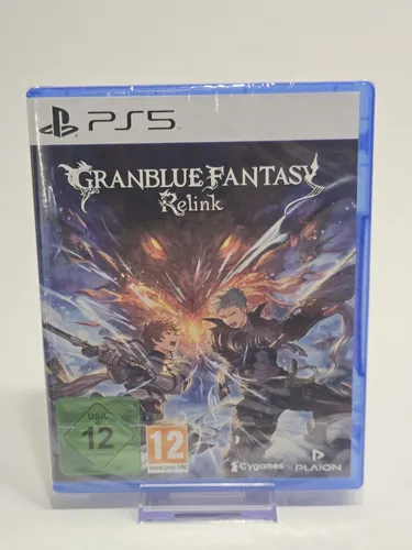 Granblue Fantasy Relink - PS5 - Action-RPG für PS5 mit einzigartigen Charakteren und Koop-Modus für bis zu 4 Spieler. Erlebe epische Kämpfe und enthülle die Geheimnisse der Himmelswelt!