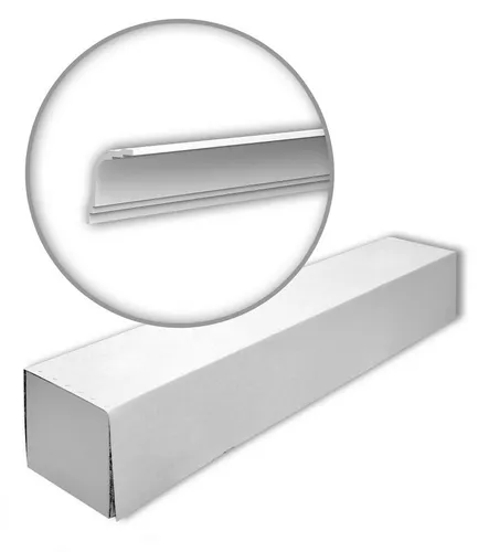 Profhome Sockelleiste 650244-box – 10 Stück Eckleisten Set (20 m) - Hochwertige Eckleiste aus extrem formstabilem Polystyrol, ideal für den Innenbereich. Mit 20 m Länge und 10 Leisten im Set sorgt sie für eine stilvolle Abdeckung und schützt Wände zuverlässig.