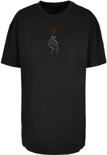 Merchcode T-Shirt Merchcode Damen Ladies K Heart Oversized Boyfriend Tee (1-tlg)