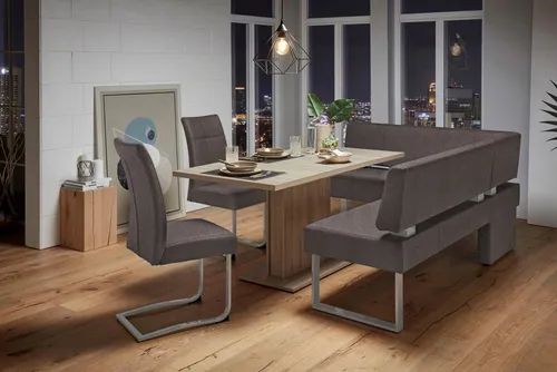 OTTO home Eckbank Rab, in 2 Breiten (180 oder 200 cm), Bezug in verschiedenen Qualitäten