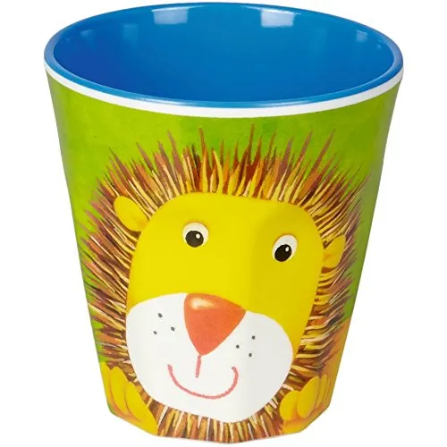 DIE SPIEGELBURG 13224 Melamin-Becher Löwe Freche Rasselbande