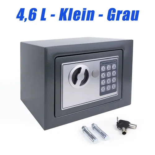 Dayplus Elektronischer Aktentresor Dokumentensafe Wandsafe Geldschrank Schwarz