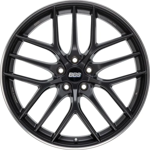BBS Felge Alufelge CC-R schwarz matt 9x19 in schwarz von BBS