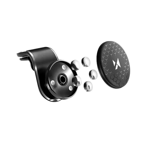 Wozinsky KFZ Halterung Autohalterung Auto Handyhalterung Magnetisch Handyhalterung 360 ° Universal Drehbar Car Mount Car Holder Lüftungsgitter für Samsung, iPhone, Huawei, Xiaomi Oppo