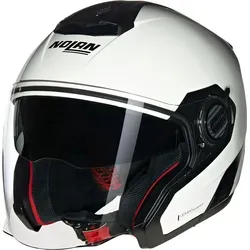 Nolan N40-5 Classico Jethelm - Weiß - S - Motorradhelm mit Airbooster-Technologie für optimale Belüftung und Komfort. Ultraweites Visier sorgt für maximale Sicht und Sicherheit bei jeder Fahrt.