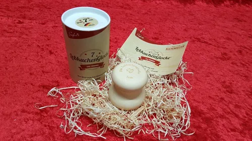 Lebkuchenglocke Ausstechform 7 cm in beige von Die Lebkuchenglocke - Das Original