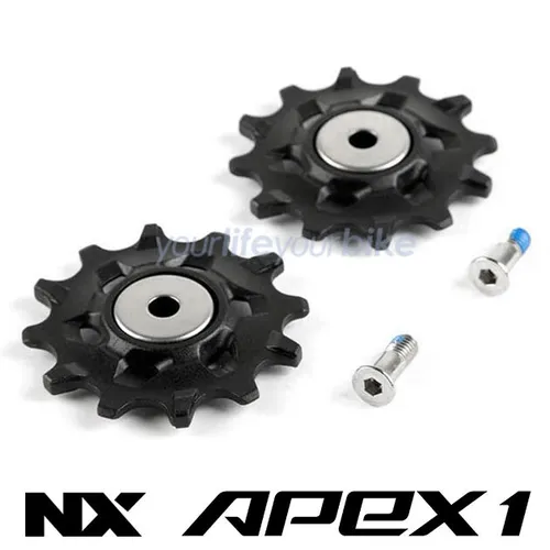 SRAM APEX 1 NX SCHALTWERK RÖLLCHEN 11-fach 12 ZÄHNE 1-fach SCHALT RÄDCHEN ROLLEN