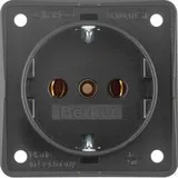 Berker 941852505 Steckdose Schraubkl. anthrazit,damasziert von Berker