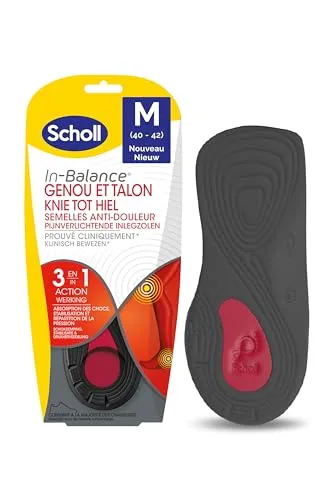 Scholl In-Balance Einlegesohle für Komfort – Größe S (37-39,5)