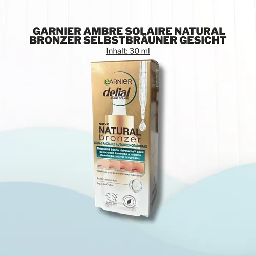 Garnier Ambre Solaire Natural Bronzer Selbstbrauner Gesichtsserum 30ml