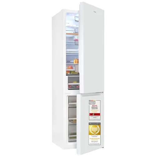 Exquisit Kühl-Gefrierkombination KGC5380-115-NF-040A, 378 l, Energieklasse A