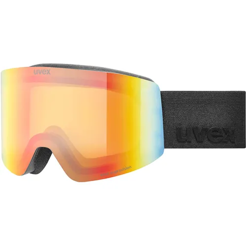 uvex provoqe FM - Verspiegelte Skibrille für Damen und Herren - Skibrille mit Anti-Fog-Beschichtung und Over-The-Glasses-Konstruktion, bietet maximalen Schutz vor UV-Strahlen und beschlagfreies Sehen bei jedem Wetter.