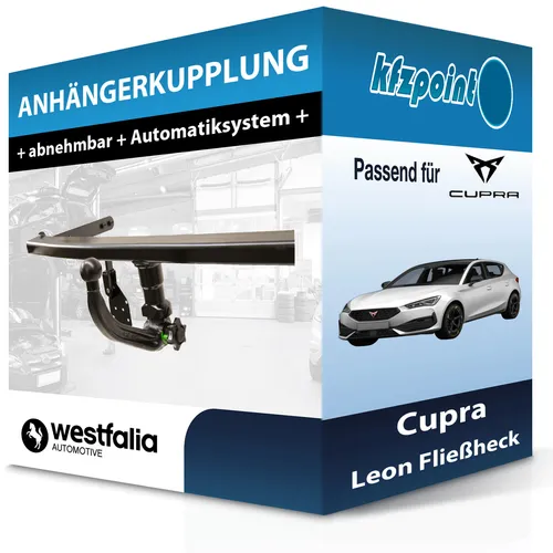 Produktbild Westfalia Abnehmbare Anhängerkupplung für Audi A3 Sportback (16-20)