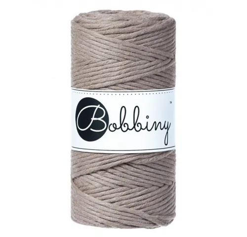 Bobbiny Bobbiny 3 mm Makramee Garn Regular 100 m Häkelwolle, 100 m (3 mm Baumwoll-Kordel), 320 g