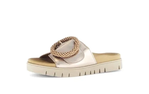Gabor Damen Pantoletten in beige von Gabor