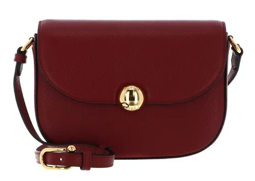 Furla Moonlight S Umhängetasche - Damen - Dunkelrot - Elegante Umhängetasche aus genarbtem Leder in stilvollem ciliegia, ideal für jeden Anlass und mit praktischem Tragekomfort.