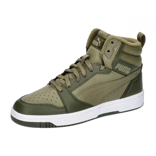 PUMA Rebound V6 Mid WTR Jr Sneaker in grün von PUMA