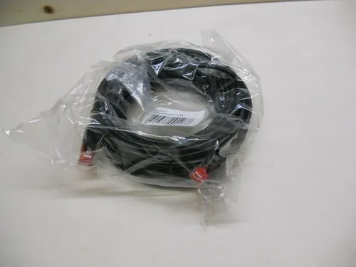Netzwerk Kabel Patchkabel CAT5e für DSL LAN 10/100/1000/10000 Mbits 10m schwarz