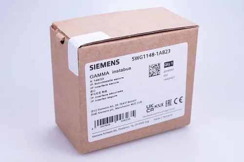 Siemens 5WG1148-1AB23 N 148/23 - IP-Schnittstelle Secure, OVP, NEU - Sonstiges elektrisches Werkzeug, bietet hohe Sicherheit durch IP20 Schutzklasse und ist ideal für die Integration in moderne Systeme.