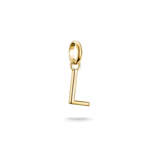 THOMAS SABO Kettenanhänger Damen-Charm aus 925er Silber in gold von THOMAS SABO