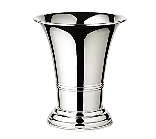 EDZARD Vase Tromba in silber von Edzard
