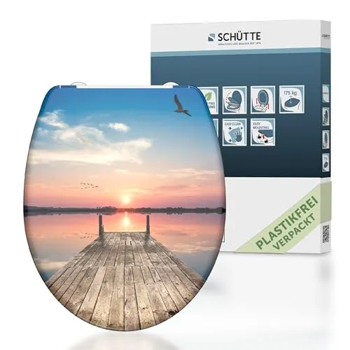 SCHÜTTE WC-Sitz SUNSET mit Absenkautomatik