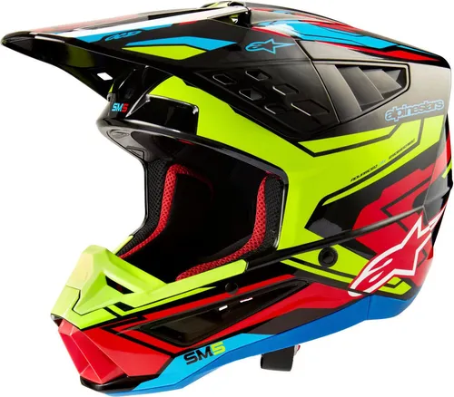 Alpinestars Motocrosshelm S-M5 Action 2 2024 Motocross Helm, ECE 22.06