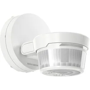 Busch-Jaeger Bewegungsmelder Busch-Wächter PRO 90 - Infrarot-Sensor, 12 m Reichweite, IP55 spritzwassergeschützt und ideal für drinnen und draußen