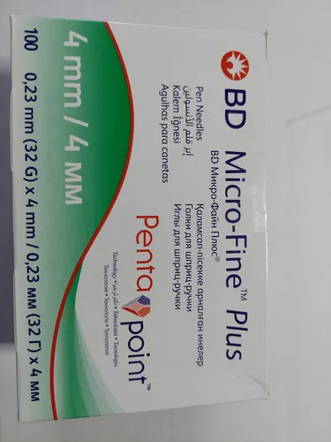 BD Microfine plus 4mm 100 Stck.Verp. leicht beschädigt , Inhalt neu