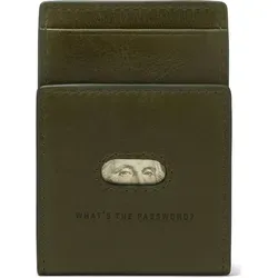 Fossil Kartenetui Andrew aus echtem Leder - Hochwertiges Etui aus 100% Leder mit Magnetverschluss, ideal für Kreditkarten und Geldscheine. Klein und handlich, passt perfekt in jede Hosentasche.