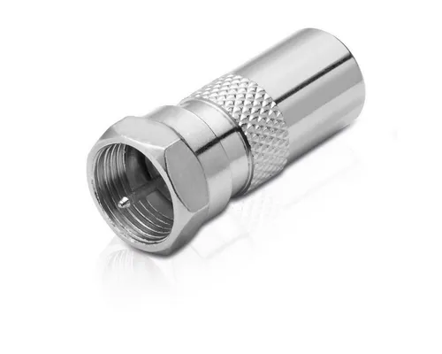 conecto Adapter F-Stecker / IEC-Koax-Stecker SAT-Kabel