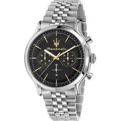 Maserati EPOCA Herrenuhr - Chronograph mit Quarzwerk - Armbanduhren für Herren, elegante Maserati EPOCA mit 10 ATM Wasserdichtigkeit und robustem Mineralglas, ideal für stilbewusste Männer.