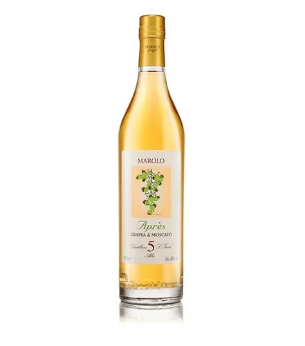 Marolo Grappa Moscato Après 5 von Distilleria Marolo