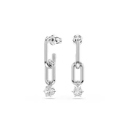 Swarovski Constella Drop-Ohrhänger in silber von Swarovski