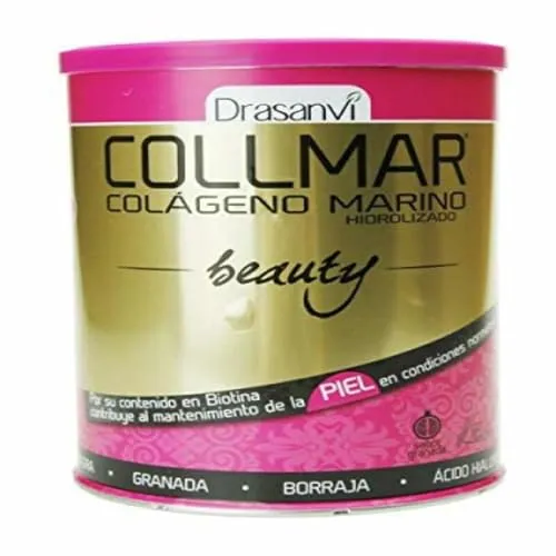 Collmar Hydrolysiertes Meerkollagen mit Magnesium und Hyaluronsäure für Knorpel, Knochen und Haut, 300 g