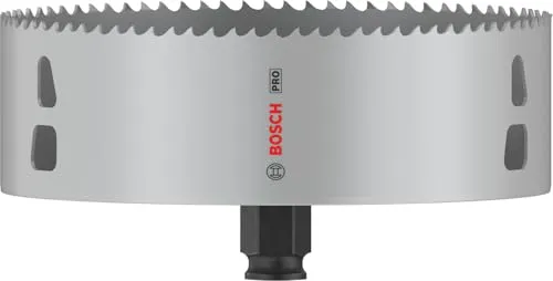 Bosch Accessories 2608594419 Lochsäge 152mm - Bohrkronen, Lochsägen – Hohe Langlebigkeit und verbesserte Zahnform für schnelle, glatte Schnitte in verschiedenen Materialien.