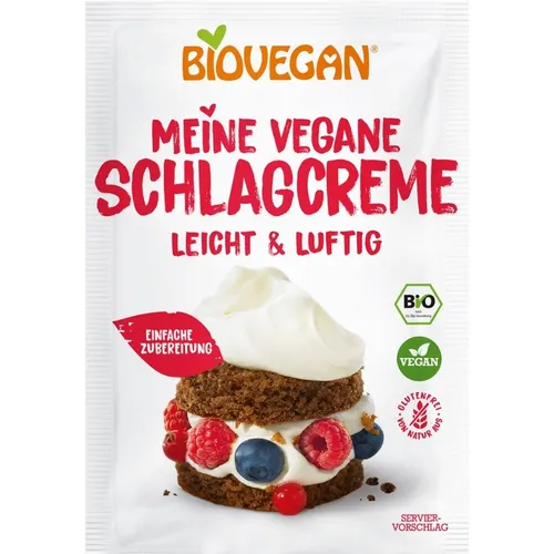 BIOVEGAN Schlagcreme vegan glutenfrei