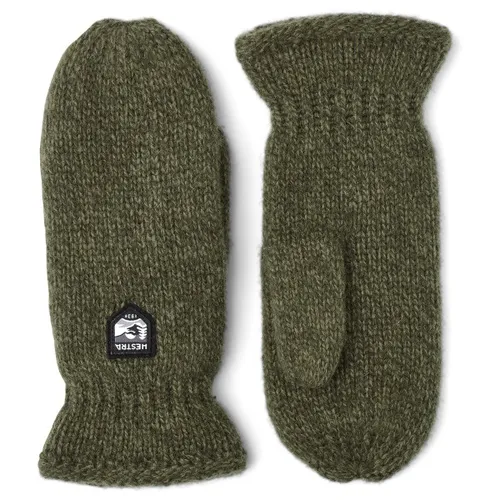 Hestra Basic Wool Mitt - Olivfarbene Fäustlinge Größe 11 - Handschuhe & Fäustlinge für Herren, klassische Wolle für Wärme und Komfort im Alltag, ideal für kalte Tage. Jetzt entdecken!