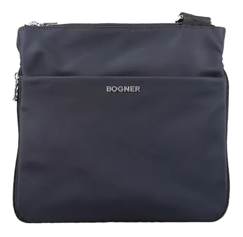 BOGNER Klosters Serena Schultertasche - Damen Schultertasche in Dunkelblau - Schultertasche aus strapazierfähigem Nylon, leicht und perfekt für den täglichen Gebrauch – ideal für modebewusste Frauen.