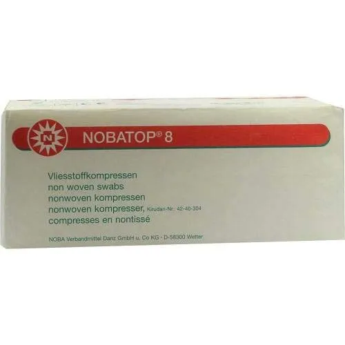 NOBATOP 8 Kompressen 7,5x7,5 cm unsteril 200 St