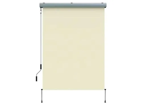 Home Trends® Balkonrollo 140x250 cm – Vertikalmarkise mit Handkurbel - Markisen für Balkon & Terrasse: Effektiver Sicht- und Sonnenschutz aus langlebigem, UV-beständigem Material mit stabiler Aluminiumkonstruktion und einfacher Handkurbelbedienung.