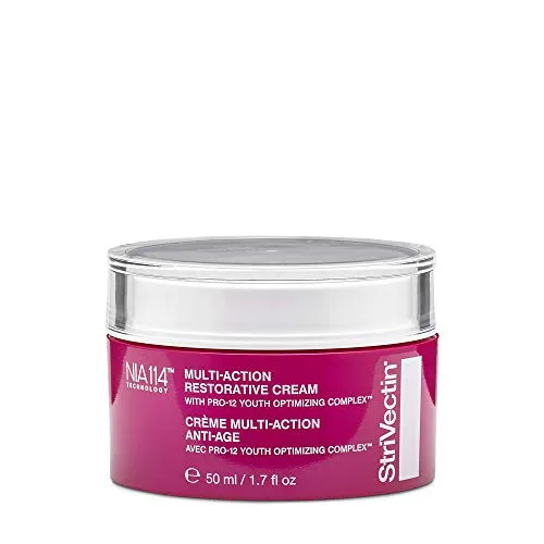 StriVectin Multi-Action Restorative Cream 50 ml - Gesichtspflege, revitalisierende Creme mit Multi-Action Technologie für sichtbar straffere und jugendlichere Haut.
