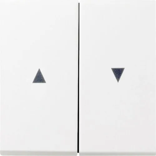 Gira Jalousieschalterwippe , Reinweiß glänzend, 0294112 Gira