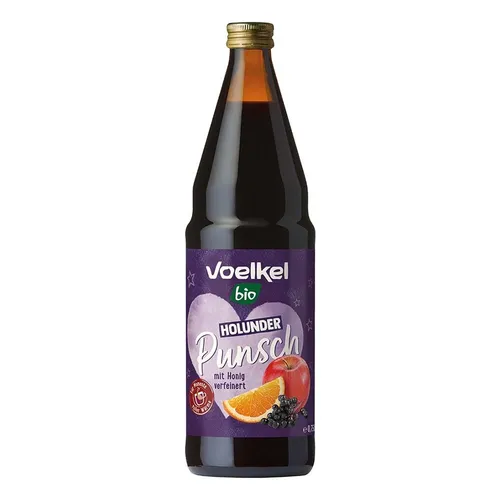 Holunder Punsch 0,75l inkl. 0,15€ Pfand | VOELKEL