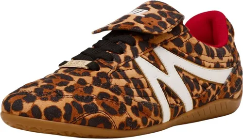 Steve Madden Sneaker Veloursleder/Microfaser, Damen, Gr. 37, braun (leopard) - Sneaker für Damen im trendigen Layer-Look, kombiniert sportliche Lässigkeit mit modernem Design. Ideal für Alltag und Freizeit, perfekt zu Jeans oder Röcken.