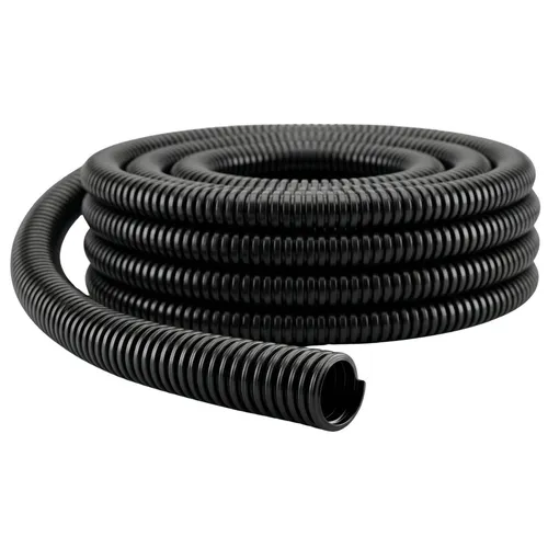 2m Wellrohr ungeschlitzt, Innendurchmesser 12mm, -40…+125°C, flammhemmendes Poly