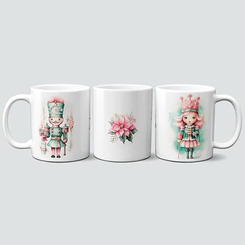 online-hut - Tasse - Kaffeebecher - Weihnachtstasse - Weihnachten - xmas - Winter - Nussknacker - W-200