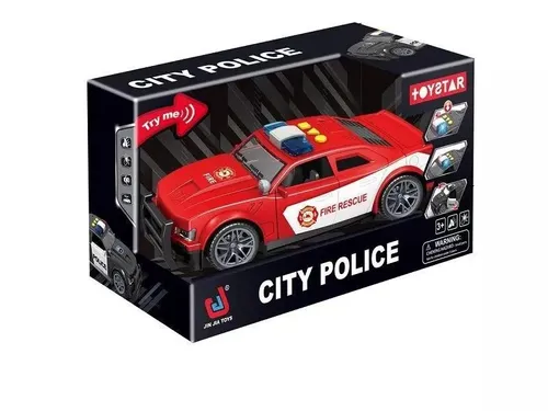 Policja 23cm czerwona ze światłem i dźwiękiem Icom 6927193233081